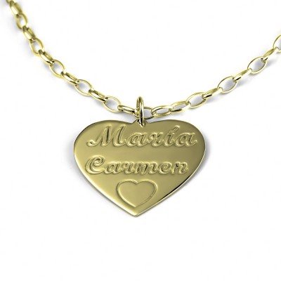 COLGANTE PERSONALIZADO CORAZÓN