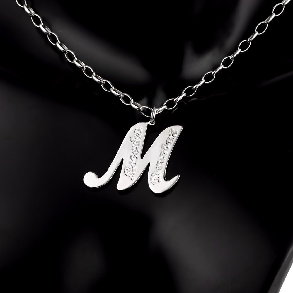 COLGANTE PERSONALIZADO LETRA GRABADO